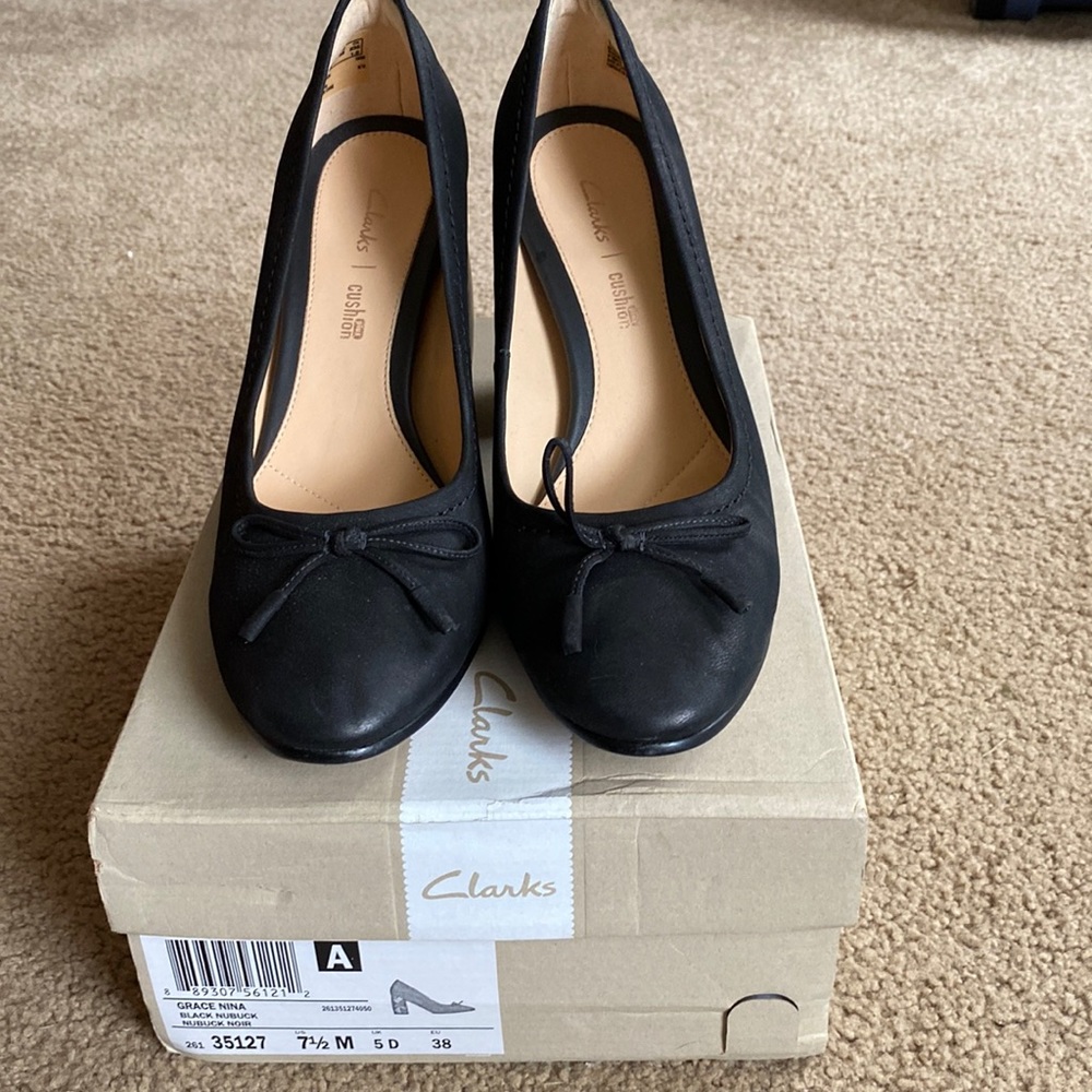 Clarks Grace Nina wedge heels